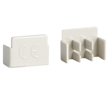 Hager KZ023A End Caps for Busbars (Pack of 10)