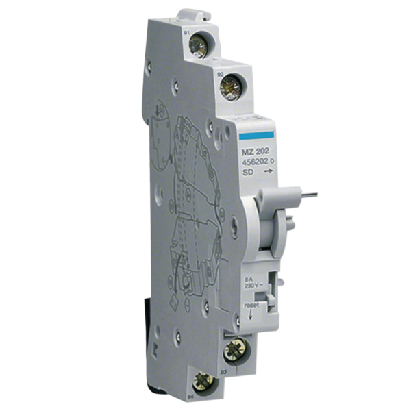 Hager MZ202 Alarm Contact 1C+1O 6A 240V AC
