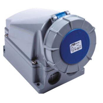 Niglon 17178 63A 240V IP67 Surface Socket with Back-Box