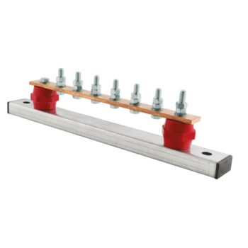 Niglon EDB6-8 6-Way Earth Busbar 800A
