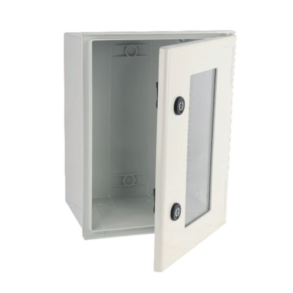 Niglon PG403020 GRP Enclosure with Glazed Door (400mm x 300mm x 200mm)