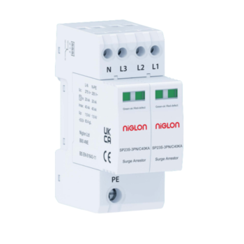 Niglon SP23S-3PN/C40KA 40kA Type 2 Surge Protection Device