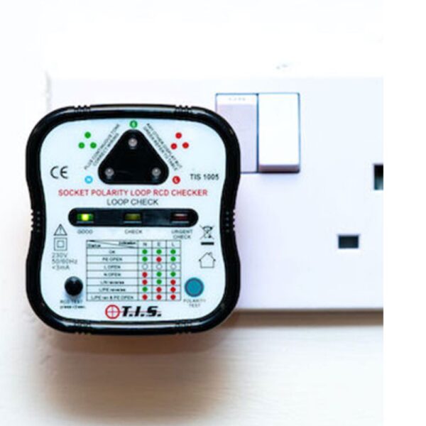 TIS 1005 Audible Socket Tester with Loop and RCD Check
