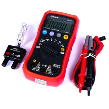 TIS 201 Auto-Ranging Multimeter with Temperature Measurement
