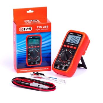 TIS 258 Digital Multimeter with Temperature Measurement