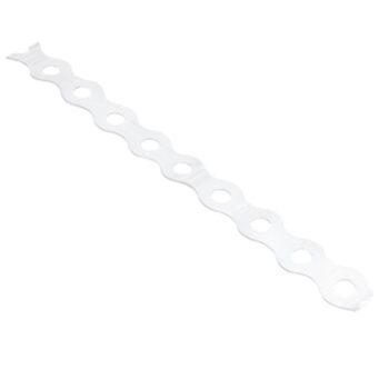 Unicrimp QARB12W 12mm White LSF All-Round Fixing Band - 10m