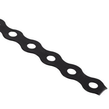 Unicrimp QARB17B 17mm Black LSF All-Round Fixing Band - 10m