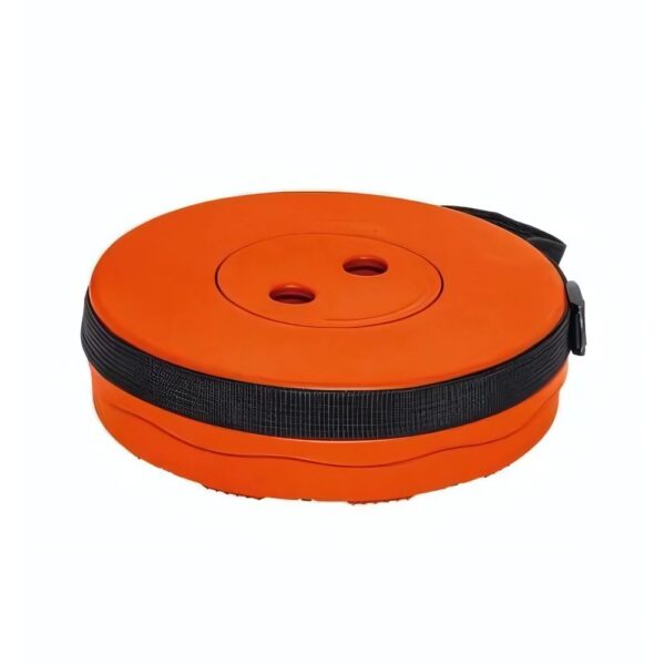 Avit AV00010 Collapsible Stool with adjustable height (6–46cm), foldable fish scale structure, and shoulder/hand straps, supporting up to 200kg.
