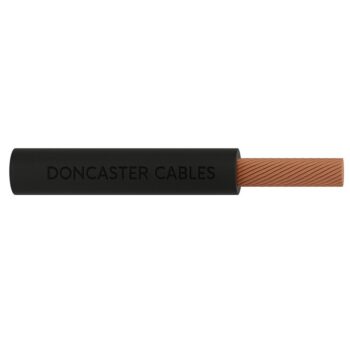 Doncaster Cables TR716B/100 Doncaster Cables Tri Rated 16mm² Black PVC Cable – 100m