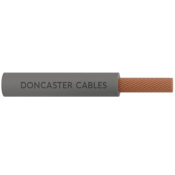 Doncaster Cables TR735G/1 Doncaster Cables Tri Rated 35mm² Grey PVC Cable – Cut per 1m