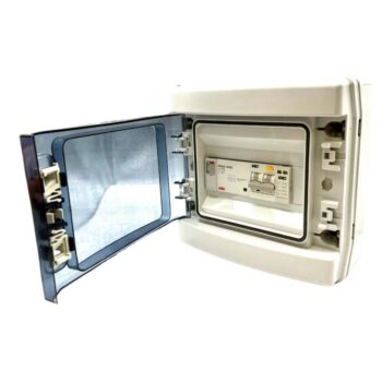 Garo GCS8EV40CPME IP65 EV Consumer Unit with C40A Type A RCBO, PEN Fault Detection & Surge Protection