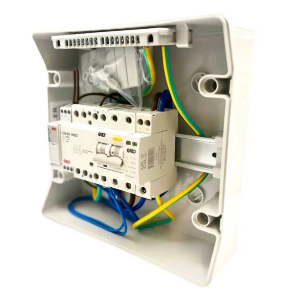 Garo GCS8EV40CPME – EV Consumer Unit with PEN Fault Detection, Surge Protection and 40A Curve C Type A RCBO