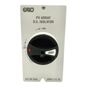 Garo SIDC416IP65 16A 4 Pole DC Rotary Isolator