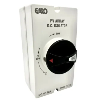 Garo SIDC416IP65 16A 4 Pole DC Rotary Isolator