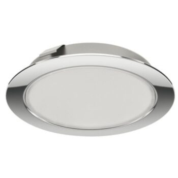 Häfele 833.72.620 LED 2047 Loox5 IP20 12V Spot Light – Ø65mm Polished Chrome 3000K Warm White