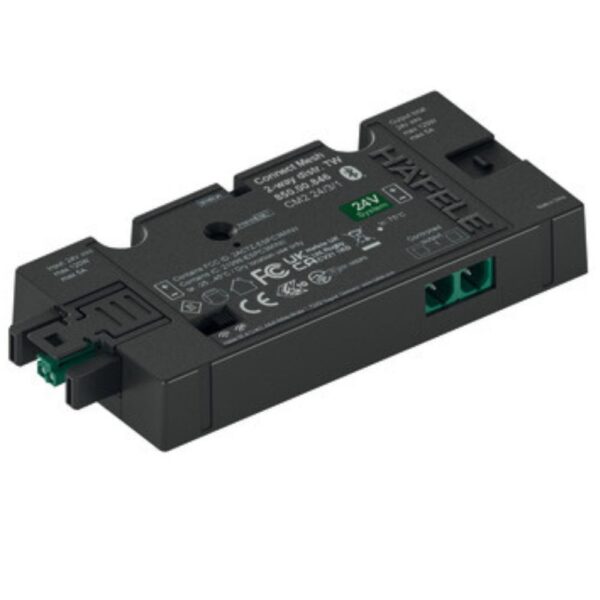 Häfele Loox5 distributor with switching and mesh connectivity