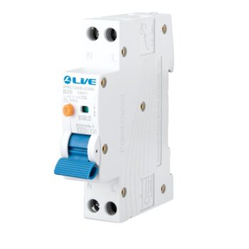 Live Electrical RNC16B-30N – 16A Double Pole Single Module RCBO