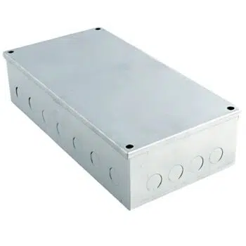 Niglon ABG1263 Galvanised Steel Adaptable Box 300x150x75mm (With Knockouts)