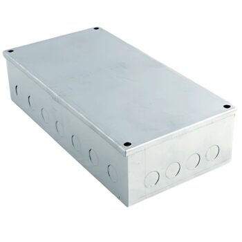 Niglon ABG1294 Galvanised Steel Adaptable Box 300x225x100mm (With Knockouts)