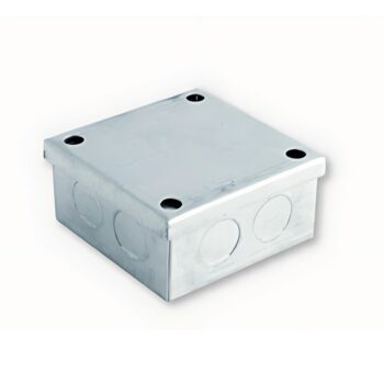 Niglon ABG331 Galvanised Steel Adaptable Box 75x75x37.5mm (With Knockouts)