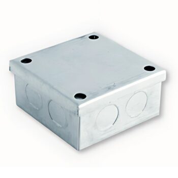 Niglon ABG432 Galvanised Steel Adaptable Box 100x75x50mm (With Knockouts)
