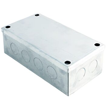 Niglon ABG664 Galvanised Steel Adaptable Box 150x150x100mm (With Knockouts)