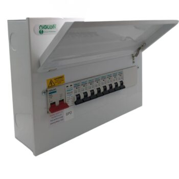 Niglon M3CU14SP/8RCBO SPD Consumer Unit Kit with 8 RCBOs