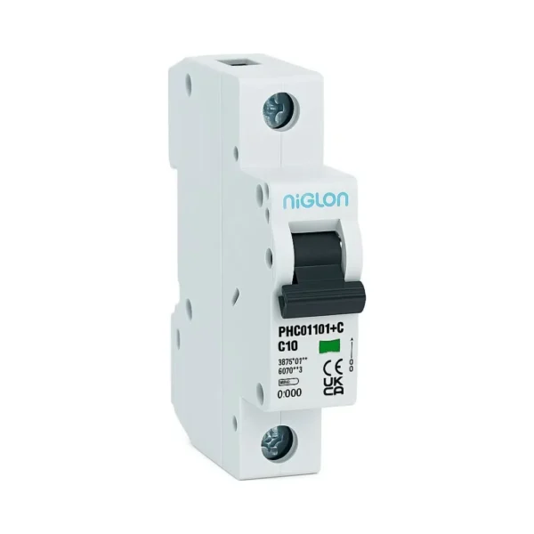 Niglon PMCB10B1-06 6A Single Pole 10kA Curve B MCB
