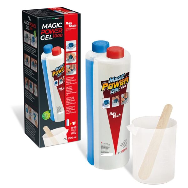 Raytech Magic Power Gel 500 – 500g Twin-Bottle Re-Enterable Cable Insulation Gel