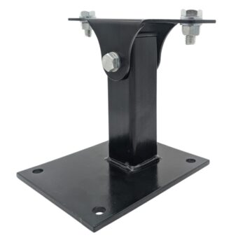 Rugged Steel Support with CE-BRACKET2 Heavy-Duty Floodlight Bracket