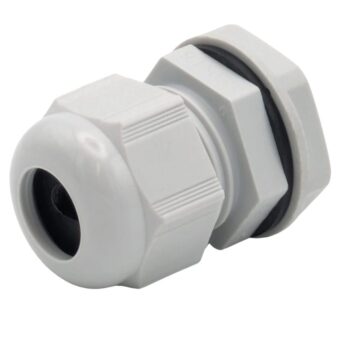 SWA CUGN-TYPE5 M20 Gland – 18th Edition-compliant nylon gland with grey insert for sealing 1–1.5mm² flat T&E cables in consumer units.