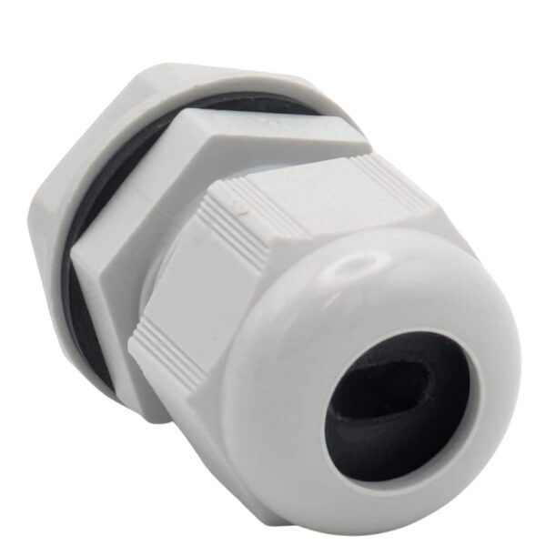 SWA CUGN-TYPE6 Brass M32 Gland – 18th Edition-compliant gland for 2 x 16mm meter tails and 1 x 16mm earth tail with flame-resistant insert.