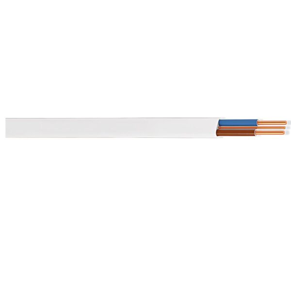 UK Cables 6242B/4.0 LSZH 4.0mm White Twin and Earth Cable - 100m