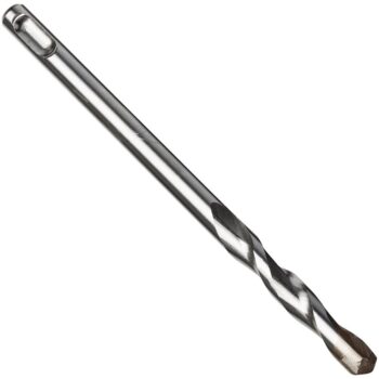 Armeg CLPDS 7mm HSM pilot drill with ball-locking groove and tungsten carbide tip for use in masonry and concrete.