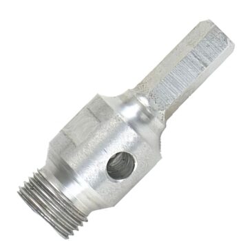 Armeg D070HEXBSP1/2 hex to BSP adaptor for connecting 10mm hex drills to 1/2″ BSP core drill accessories.