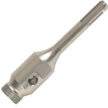 Armeg 115mm SDS Plus to 1/2″ BSP adaptor for use with rotary hammer drills and core drilling applications.