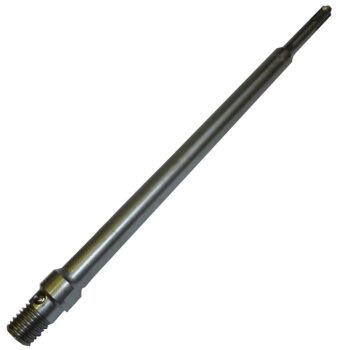 Armeg DL300B4S 300mm SDS Plus core drill arbor with ball-lock system and tungsten carbide tip for efficient heavy-duty drilling.