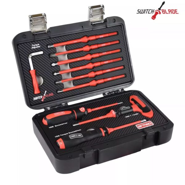 Armeg SDSBSET001FL 13 Piece VDE Adjustable Torque Screwdriver