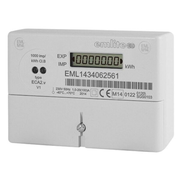 CM100LCD Single Phase MID Approved Electricity Meter