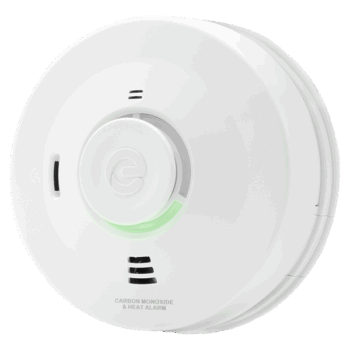 ESP ES1CHLV Espire Carbon Monoxide and Heat Multi-Sensor Alarm Powered by Mains with a 10 Year Lithium Battery