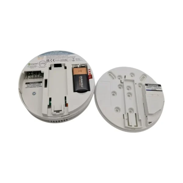 ESP ES1SRV Espire Optical Smoke Alarm Powered by Mains with 9V Battery