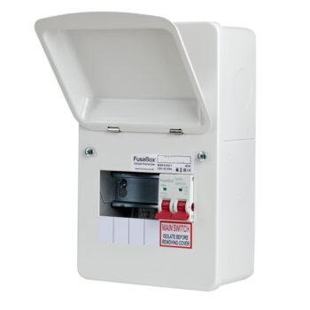 FuseBox F3004M 4 Way RCBO Consumer Unit