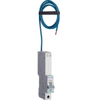 Hager ARL982U AFDD 32A RCBO – 1-module protective device with arc fault, short-circuit, overload, and residual current protection.