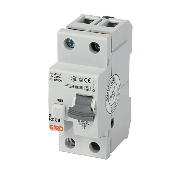 Industrial 63A 230V IP67 Three Phase Socket with Built-In RCD