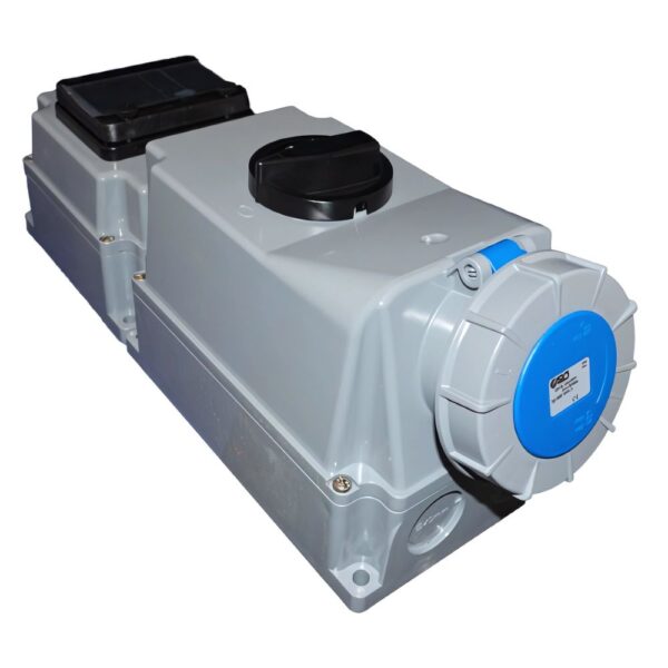 Industrial 63A Single Phase Socket with Built-in RCD: Safe Use