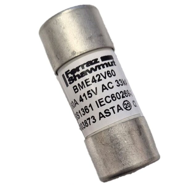Niglon FLC60 63A 415V BS1361 Type ME Fuse