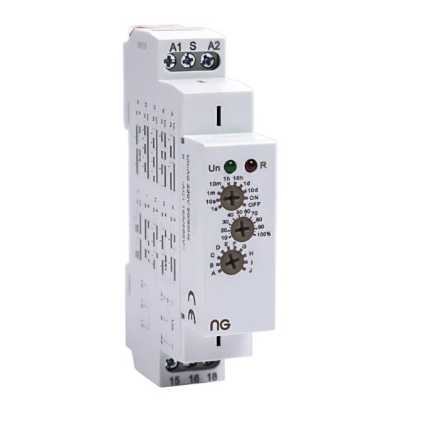 Niglon MFTP Multifunction Multi Voltage DIN Rail Mounted Timer