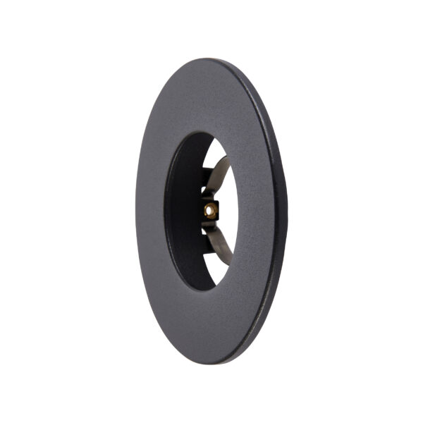 Black Fixed Bezel for Saxby ShieldONE 65 GU10 Downlight