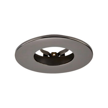 Black Nickel Fixed Bezel for Saxby ShieldONE 65 GU10 Downlight