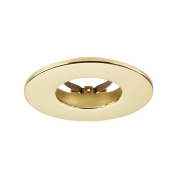 Brass Fixed Bezel for Saxby ShieldONE 65 GU10 Downlight